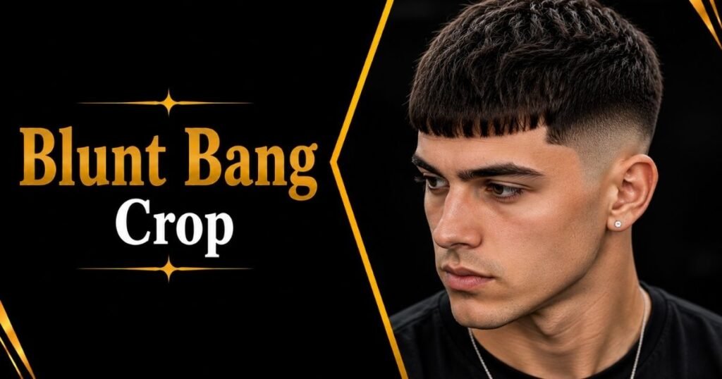 Blunt Bang Crop
