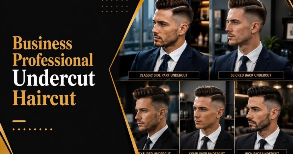 Business Professional Undercut Haircut
