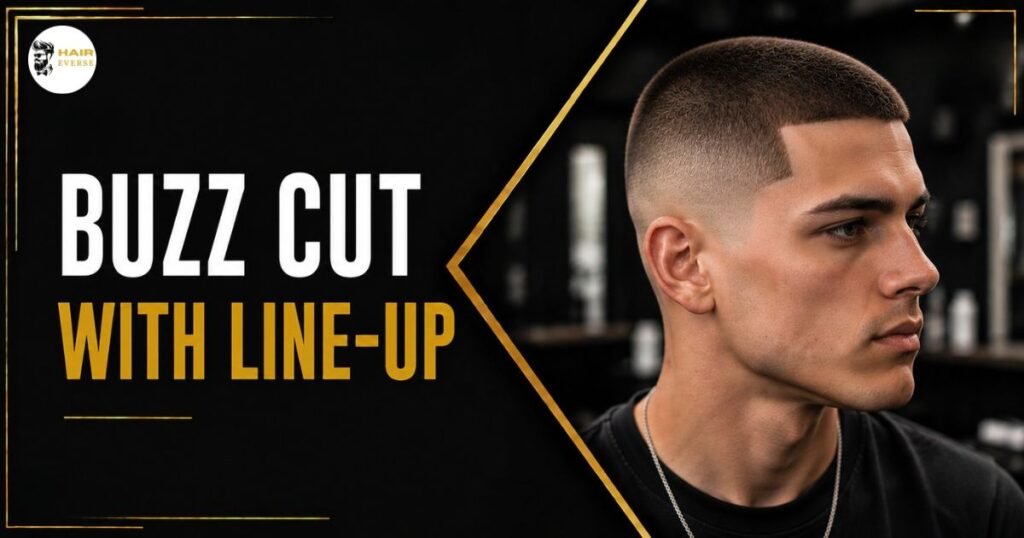 Buzz Cut With Line-Up