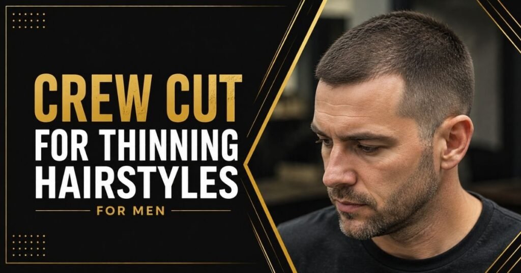 Crew Cut for Thinning Hairstyles 