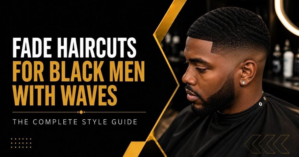 Fade Haircuts for Black Men with Waves