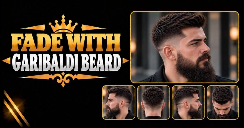 Fade with Garibaldi Beard