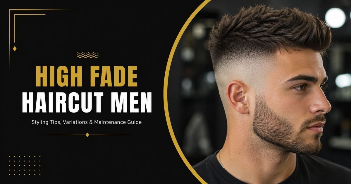High Fade Haircut Men