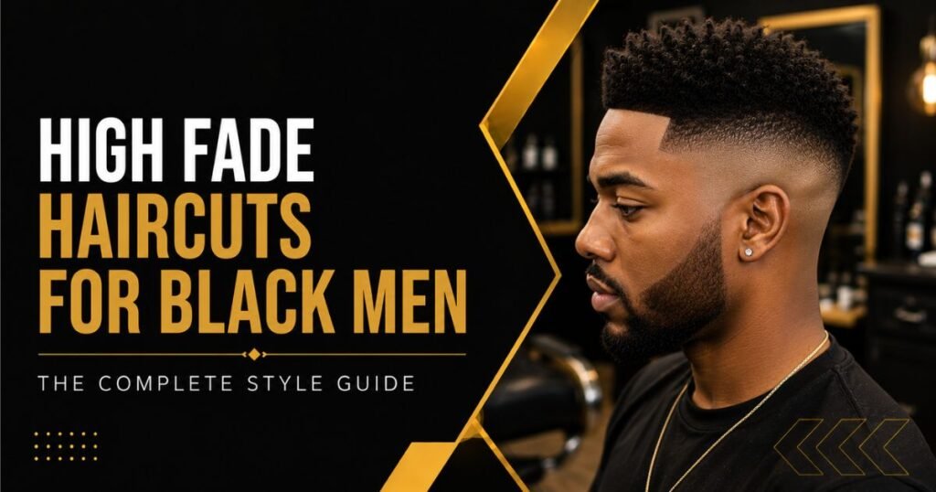 High Fade Haircuts for Black Men afro haircut for black men"
