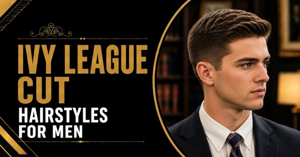 Ivy League Cut Hairstyles for Men