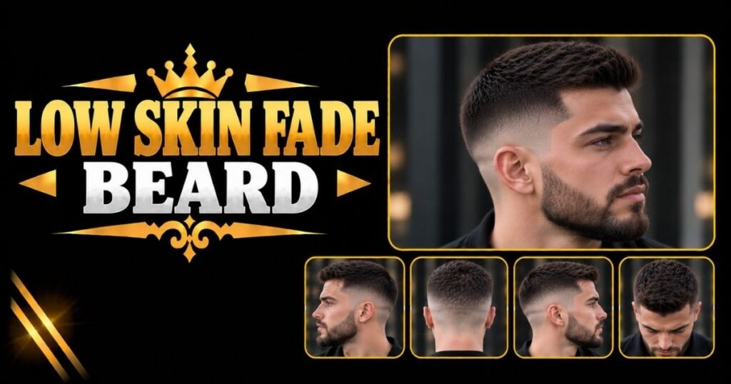 Low Skin Fade Beard