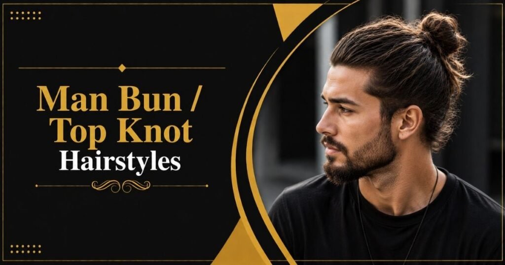 Man Bun / Top Knot Hairstyles 