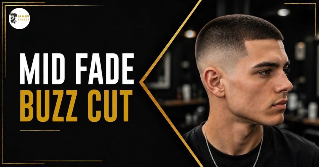 Mid Fade Buzz Cut