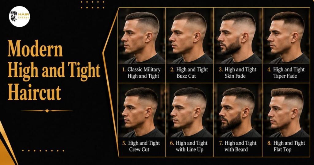 Modren High and tight Haircuts