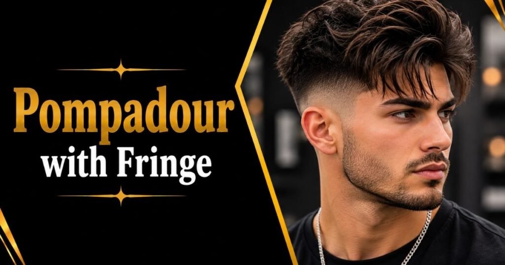 Pompadour with Fringe