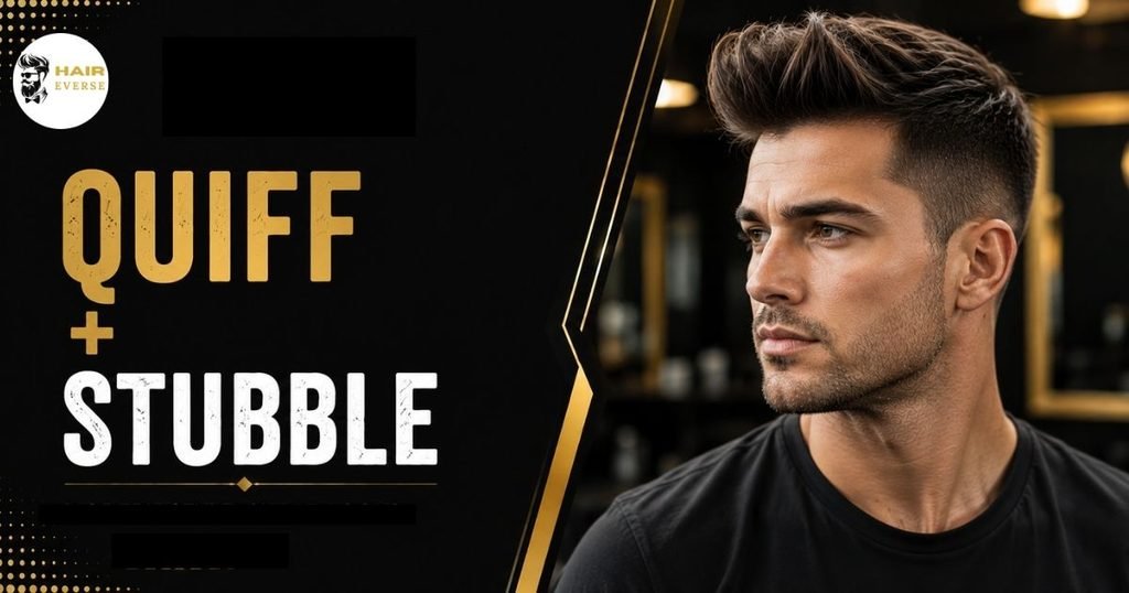 Quiff + Stubble