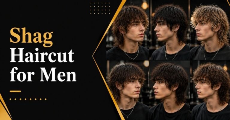 Shag Haircut for Men