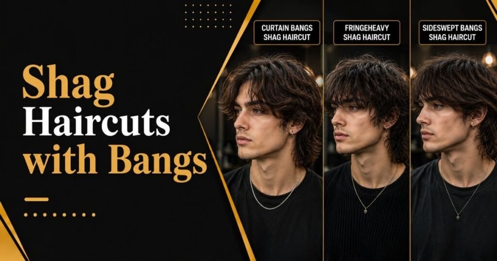Shag Haircuts with Bangs