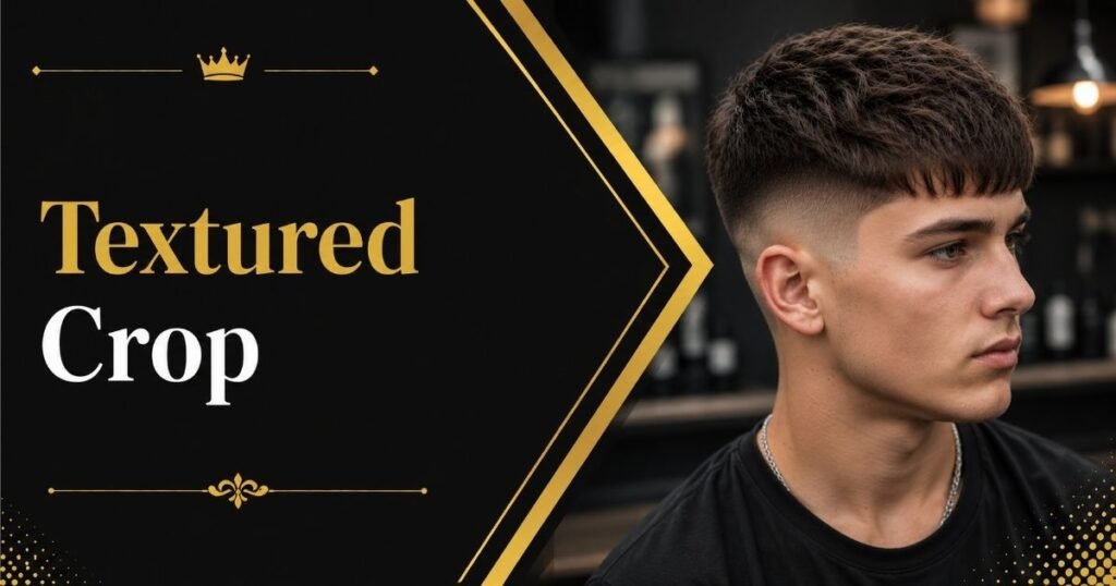 Textured Crop Haircuts for Teenage Boys