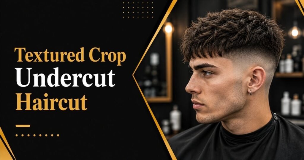 Textured Crop Undercut Haircut