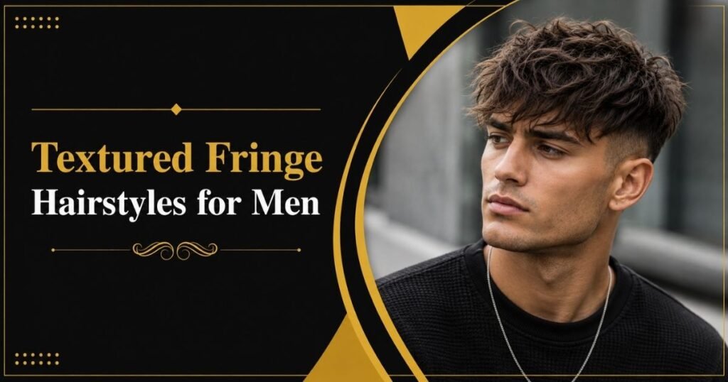 Textured Fringe Best hairstyle for boys