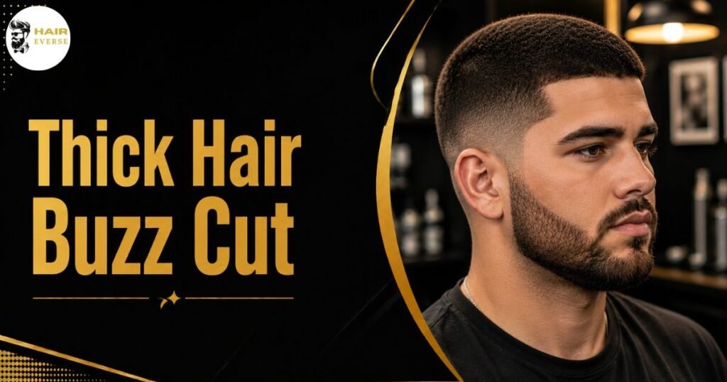 Thick Hair Buzz Cut