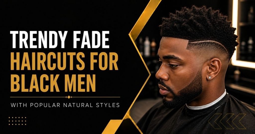 Trendy Fade Haircuts For black men