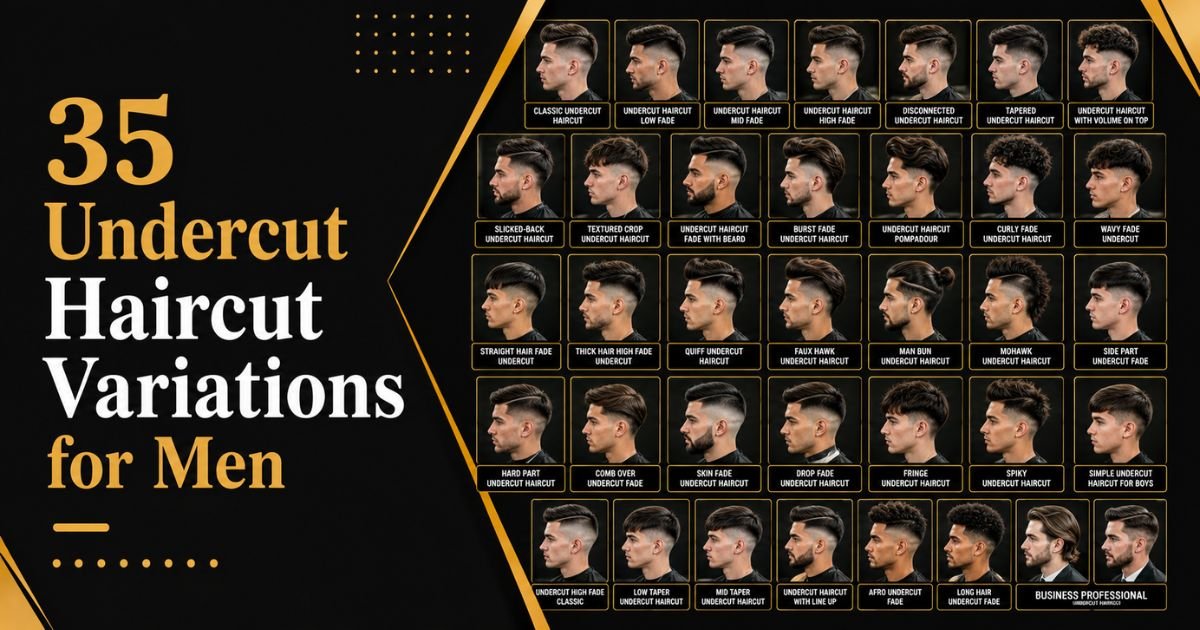 Undercut Haircut Variation for Men