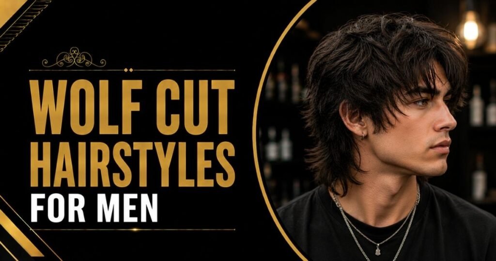 Wolf Cut Hairstyles for Men