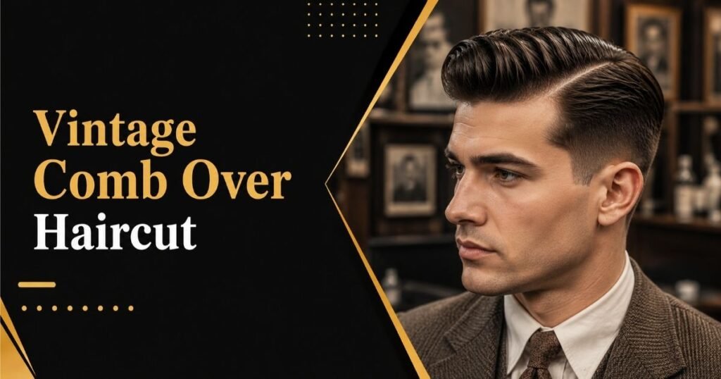 Vintage Comb Over Haircut
