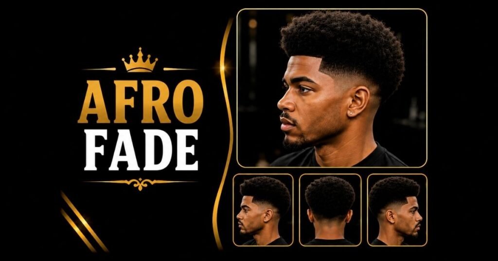 Afro Fade Hairstyle