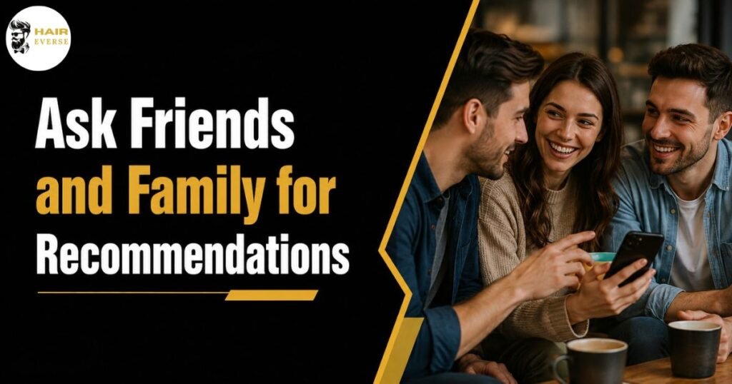 Ask Friends and Family for Recommendations