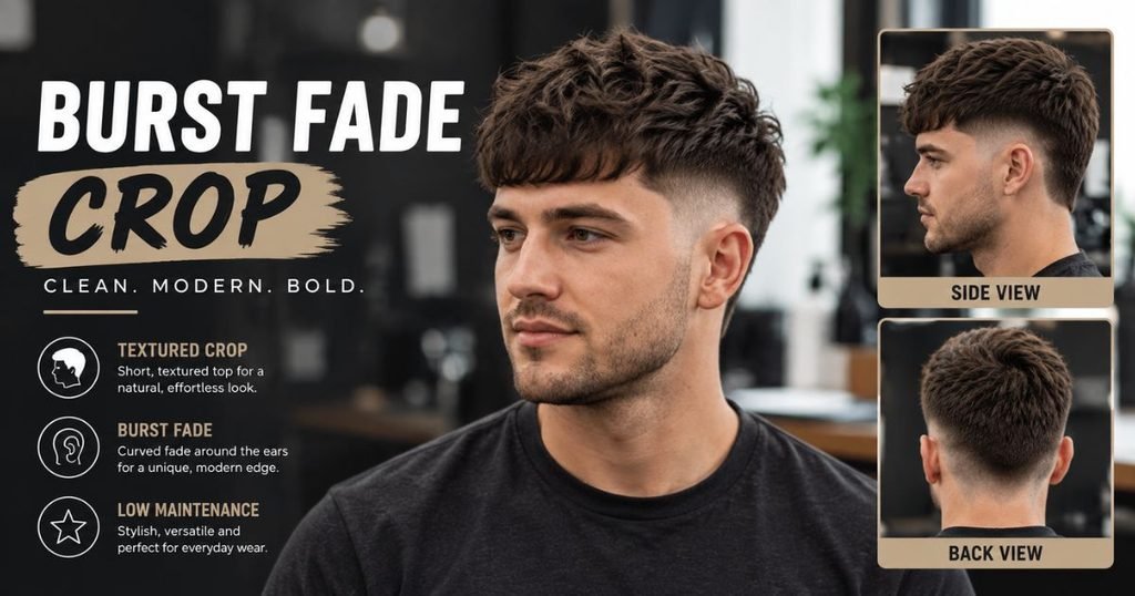 Burst Fade Crop