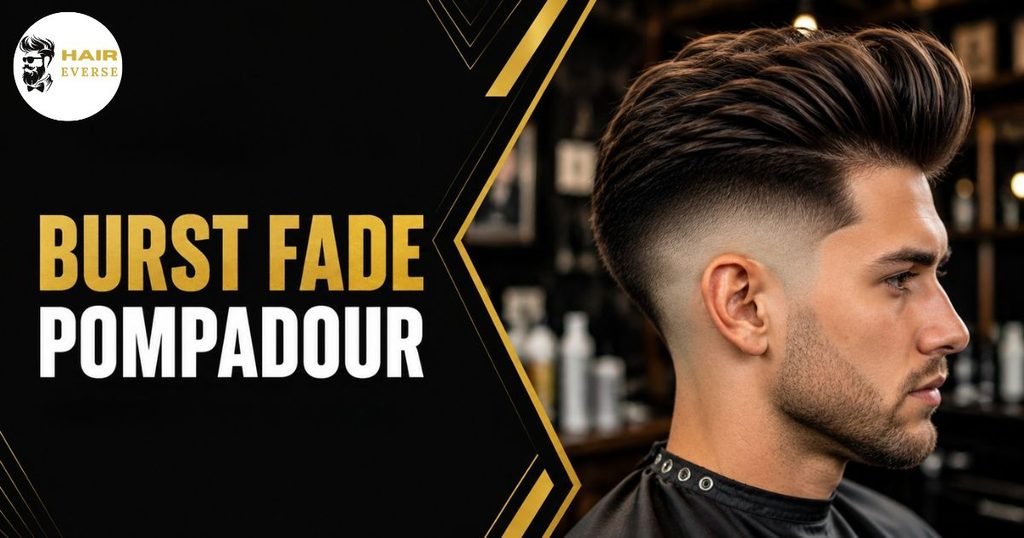 Burst Fade Pompadour