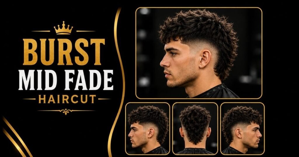 Burst Mid fade Haircut