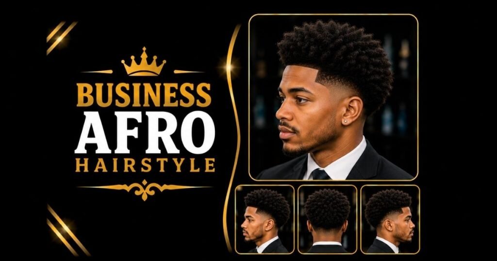 Business Afro Hairstyle