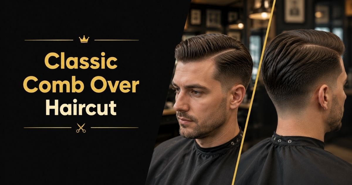 Classic Comb Over Haircut
