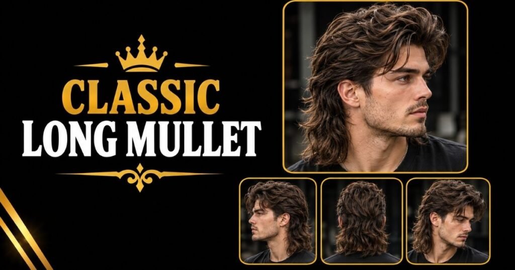 Classic Long Mullet