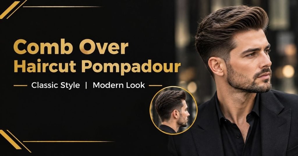 Comb Over Haircut Pompadour
