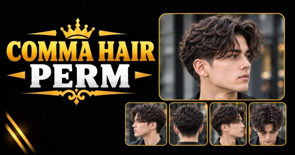Comma Hair Perm