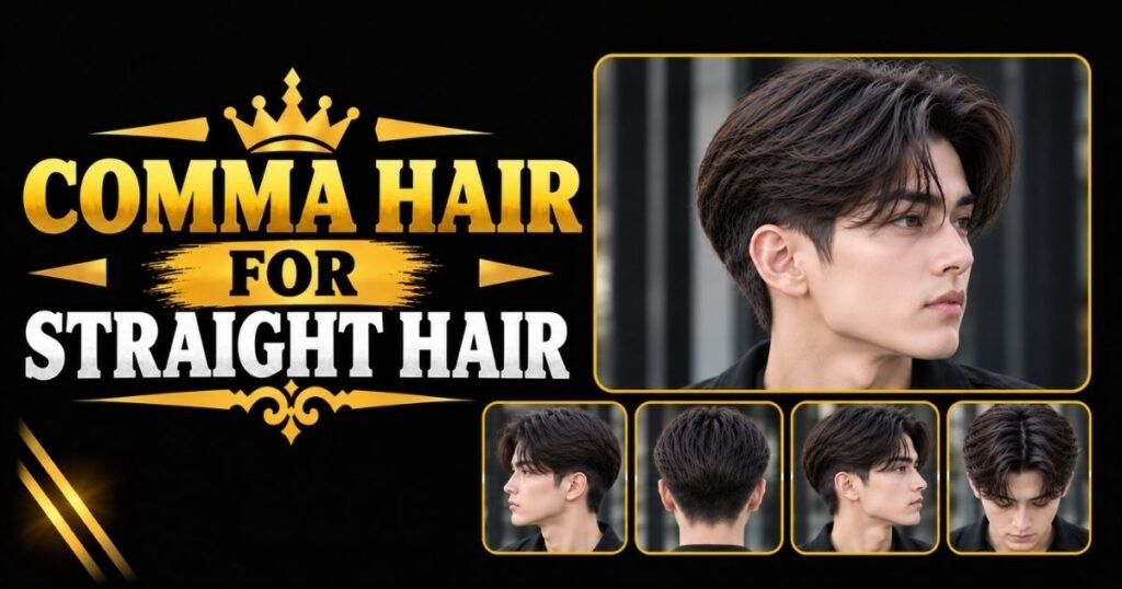 Comma Hair for Straight Hair
