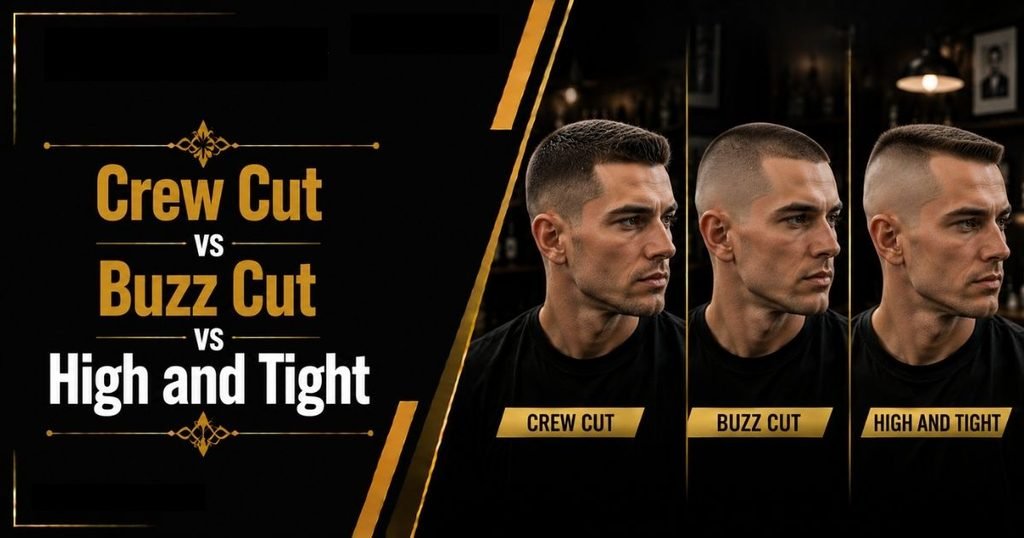 Crew Cut vs Buzz Cut vs High and Tight