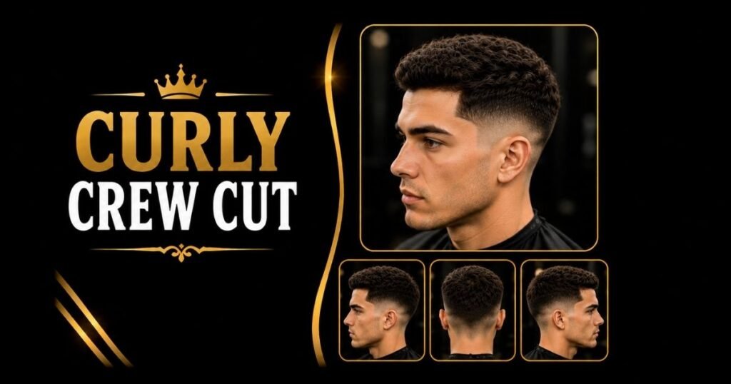 Curly Crew Cut