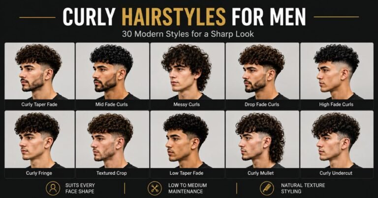 Curly Hairstyles for Men