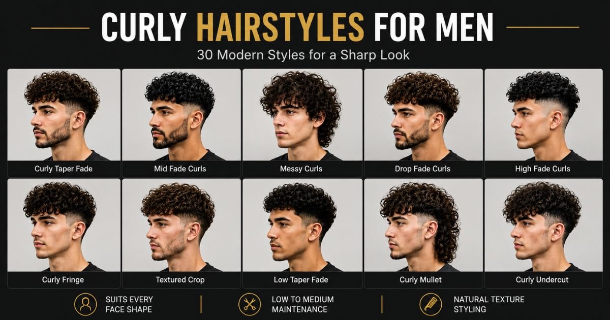 Curly Hairstyles for Men