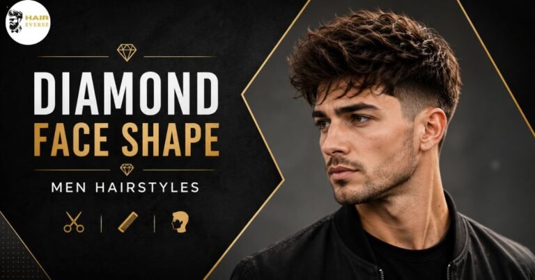 Diamond Face Shape Men Hairstyles