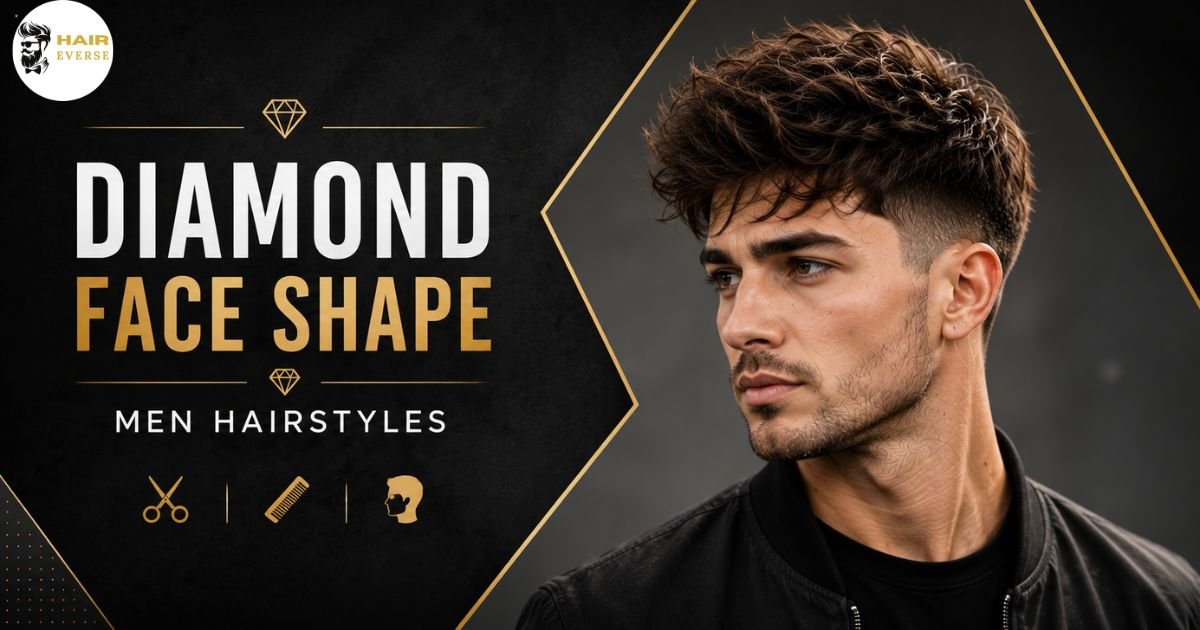 Diamond Face Shape Men Hairstyles