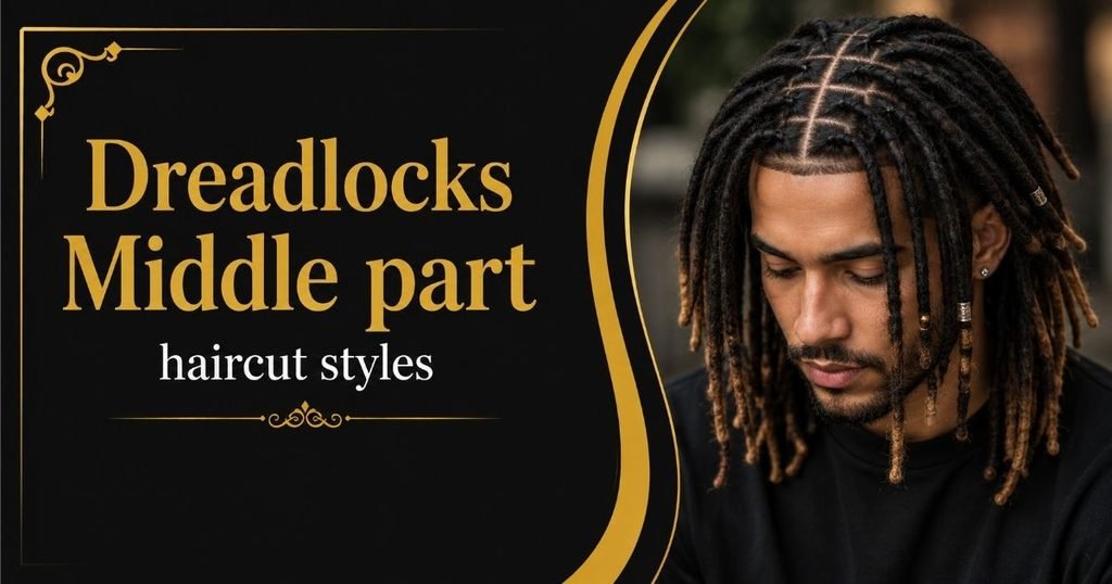 Dreadlocks Middle part haircut styles