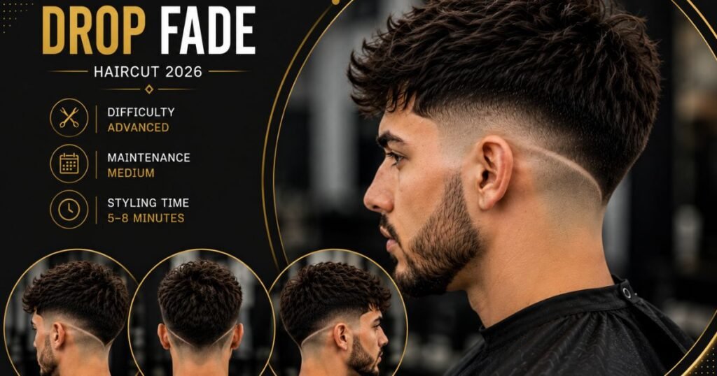 Drop Fade Haircut Design