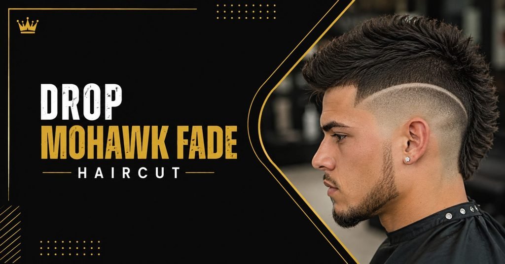 Drop Mohawk Fade Haircut