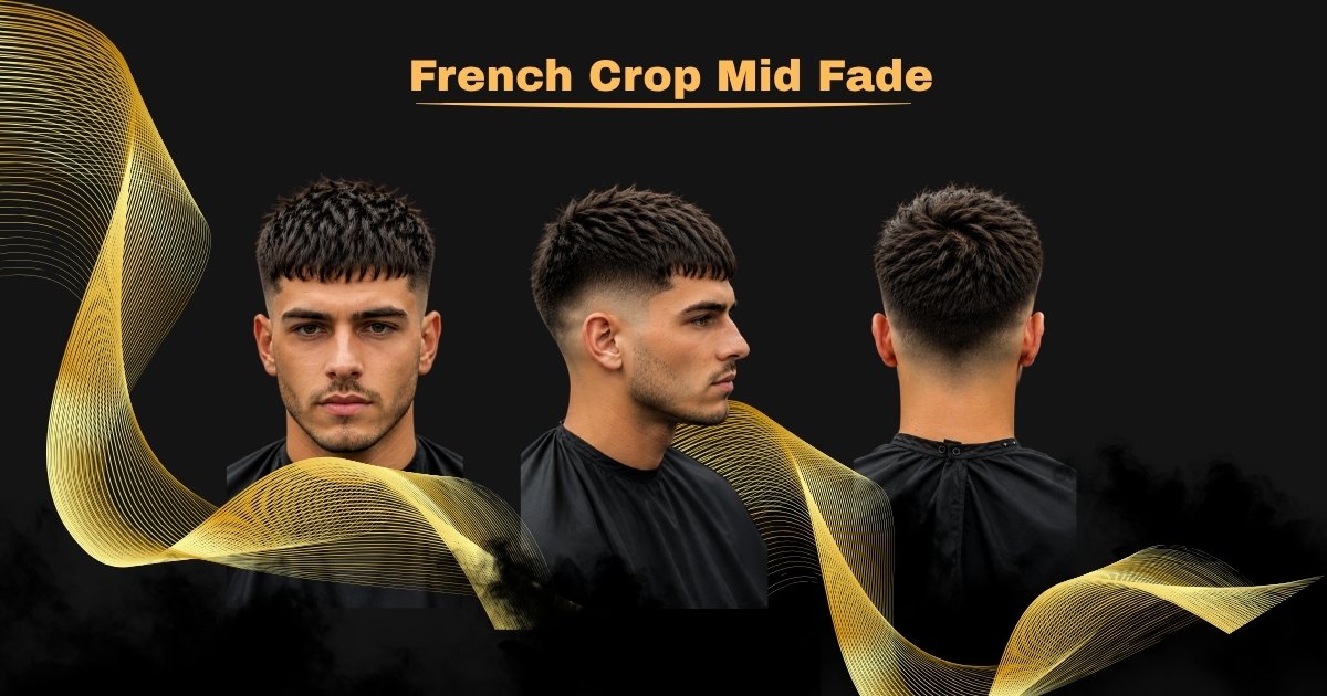 French Crop Mid Fade
