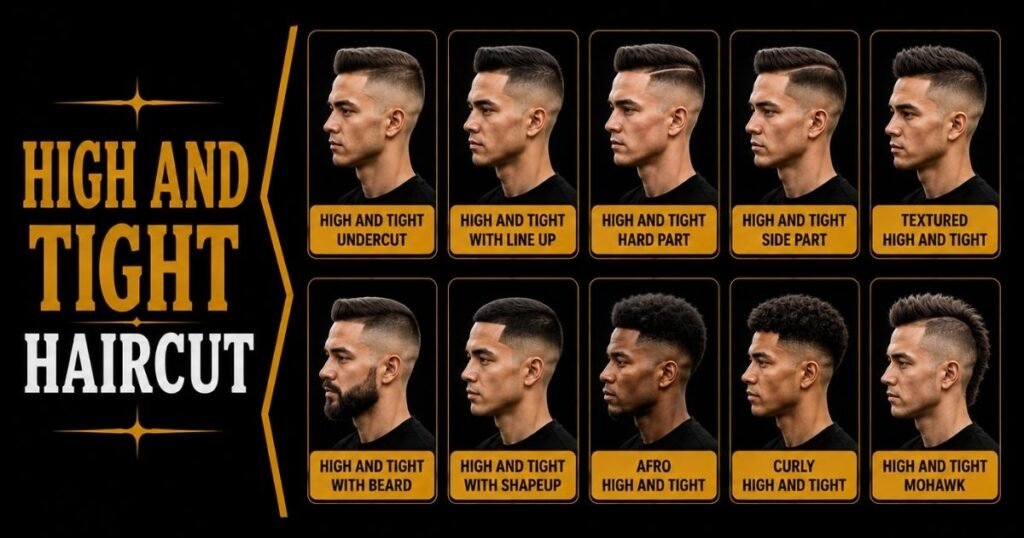 High And Tight Haircuts for Men