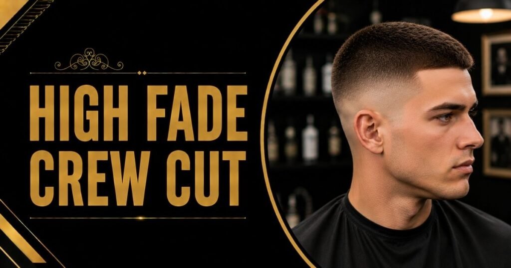 High Fade Crew Cut