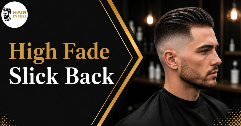 High Fade Slick Back