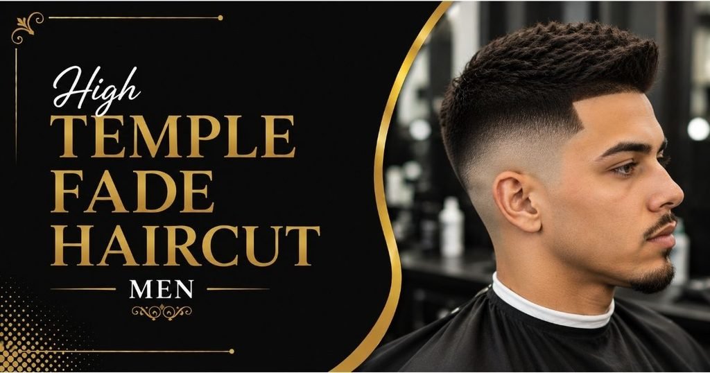 High Temple Fade Haircut Men